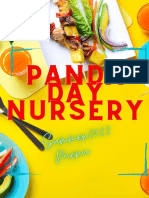 Panda Summer 2022 Menu