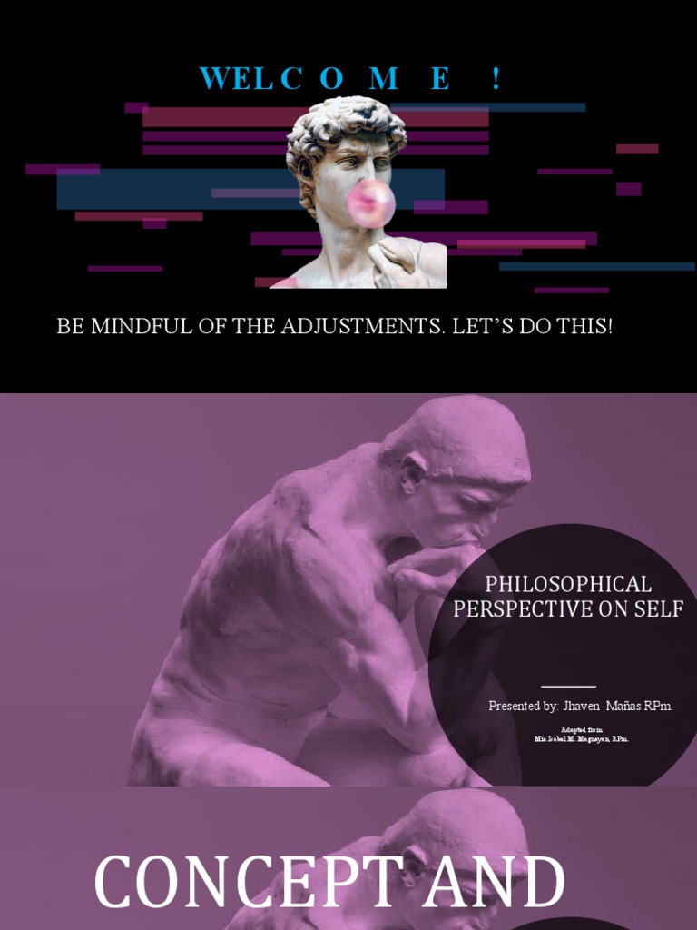 Concept and nature of self module 3 2021 pdf id metaphysics of mind