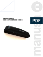 Sensor Híbrido HDS-B D00467ES - (Manual de Instalacion)