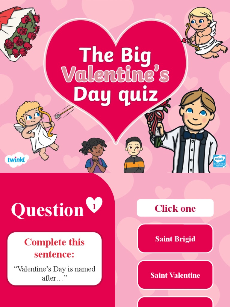 Valentines Day Quiz PDF