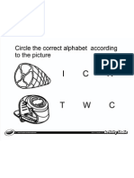 Circle Letter From Picture 4