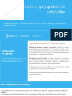 Manual de Gestion de Solicitudes - Emprender Mujeres 1