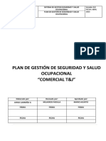 Programa de SST "Comercial T&J"