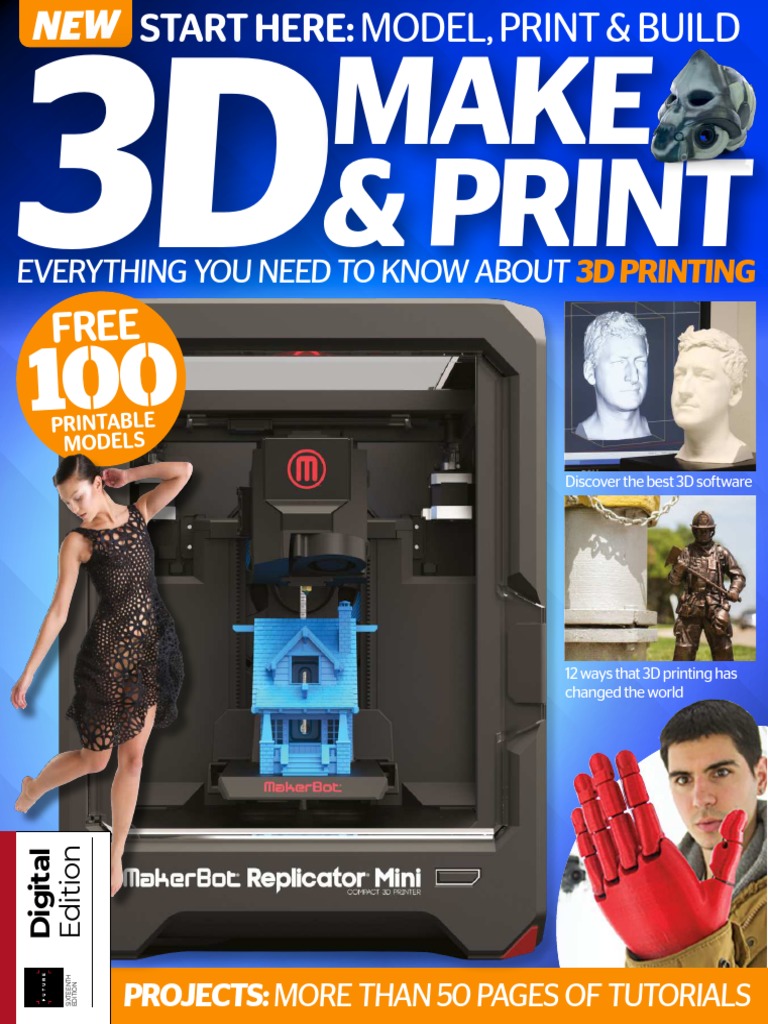 3D Make & Print - 16th Edition 2022, PDF, 3 D Printing