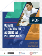 Guia de Litigacion en Audiencias Preliminares