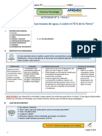 FICHA DE ACTIVIDAD - 5 - PARTE I - SEMANA 1 - 1º y 2° SEC