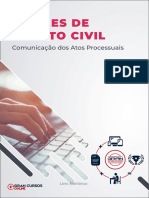 Direito Processual Civil - Comunicação Dos Atos Processuais