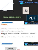 Teoria de Exponentes - Algebra