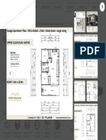 Garage Apartment Plan 2 Bed Study House Plan Area 149.3 M2 - Etsy Canada