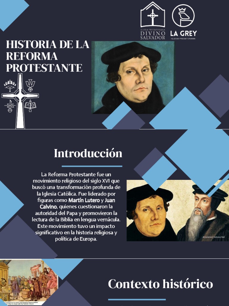 La Reforma Protestante Siglo - XVI | PDF | protestantismo | Martin Luther