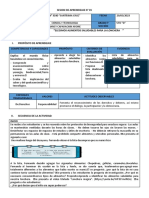 Sesion Ciencia y Tecnologia Lonchera Nutritiva 5 D