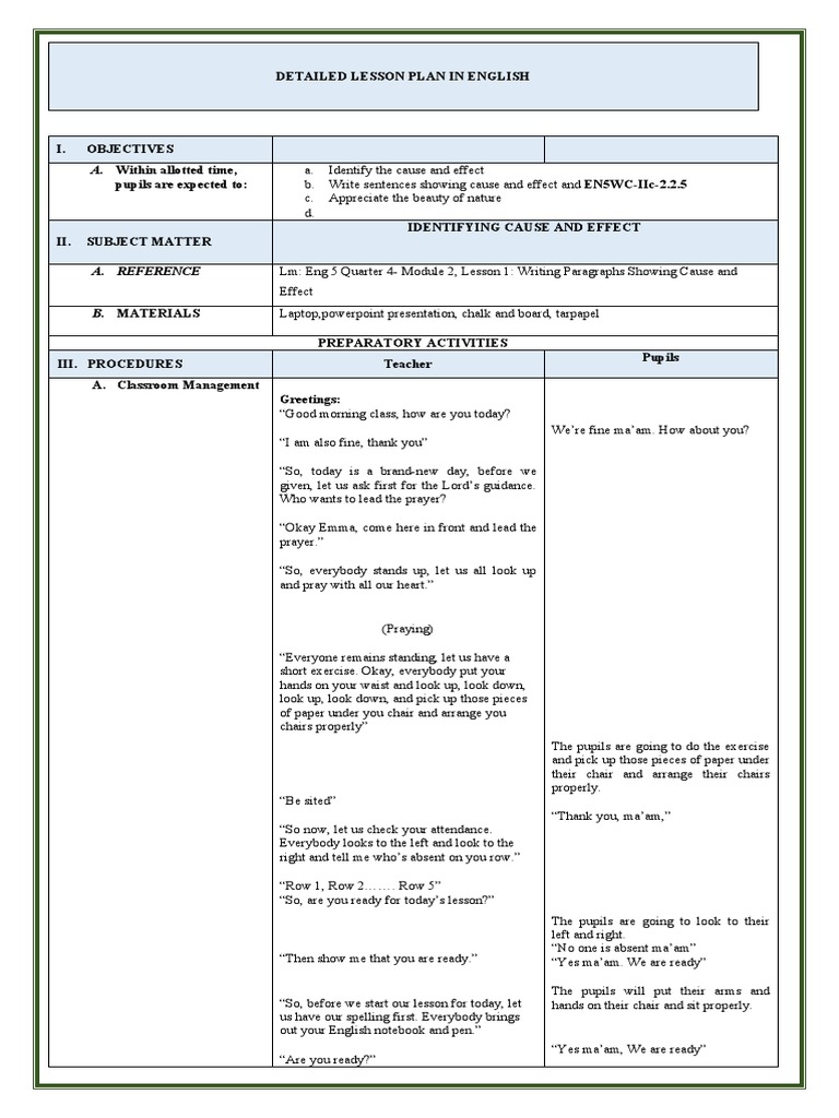 DLP Cot English PDF Flood Causality