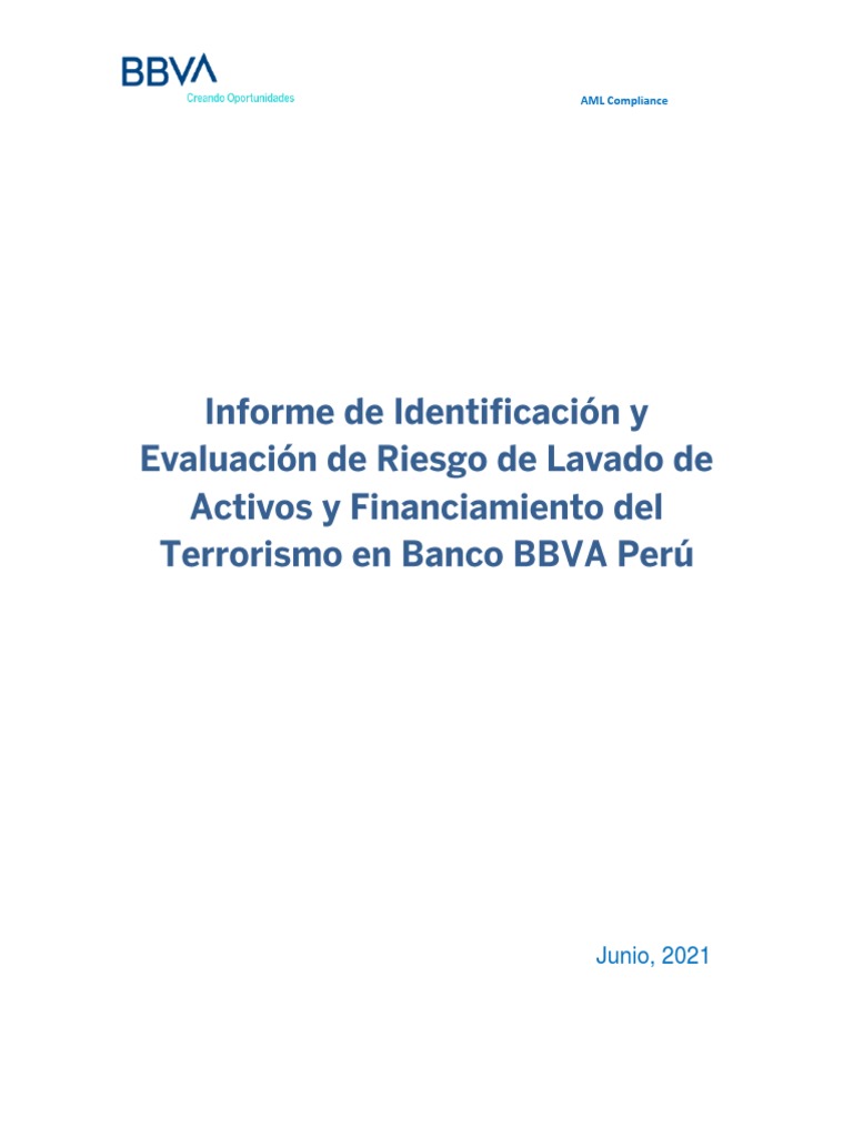 Informe Riesgos Banco 202101 | PDF | Sociedad | Negocios económicos