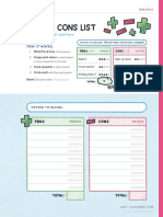 1.2 Indecisive Pros Cons List