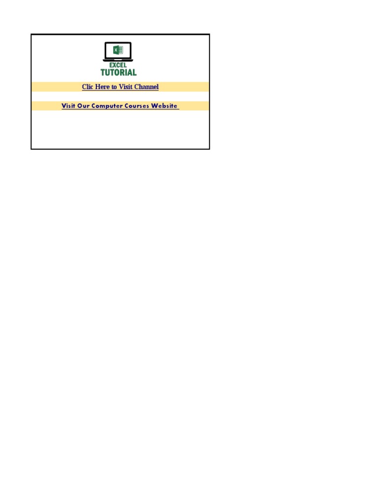 3 - 31 Powerful Excel Formulas | PDF | Credit Card | Debit Card