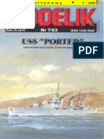 Modelik 2003.07 USS Porter