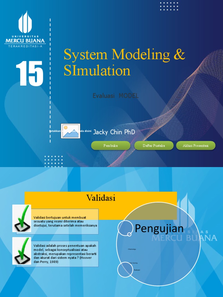 Modul 15 ppt system modeling and simulation pdf