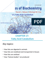 ch17 - Fatty Acid Catabolism - Ed 7-10-18