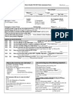 Form Clinic Assessment