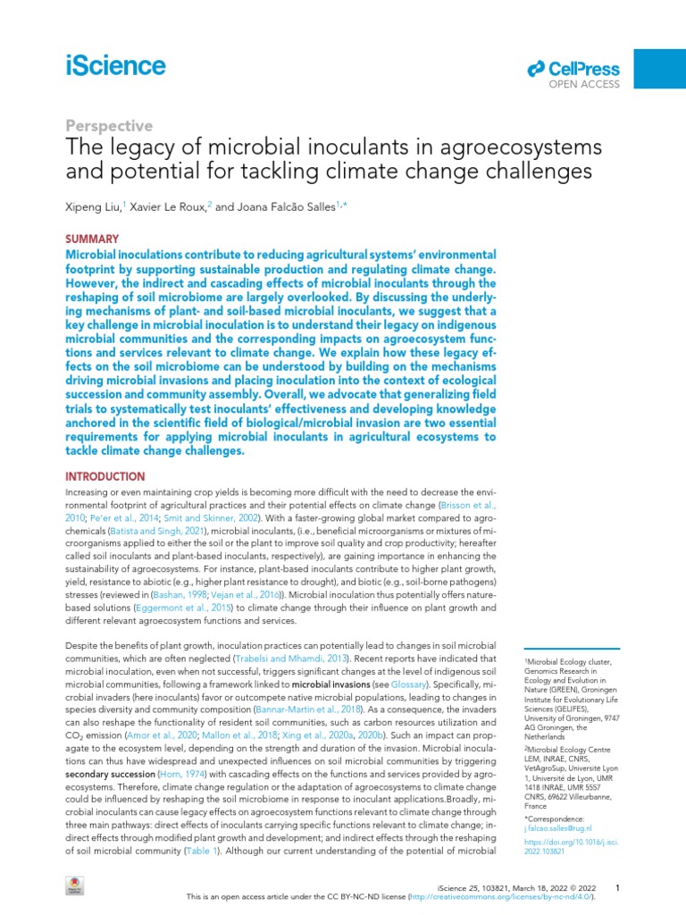 Liu et al 2022 pdf soil ecosystem