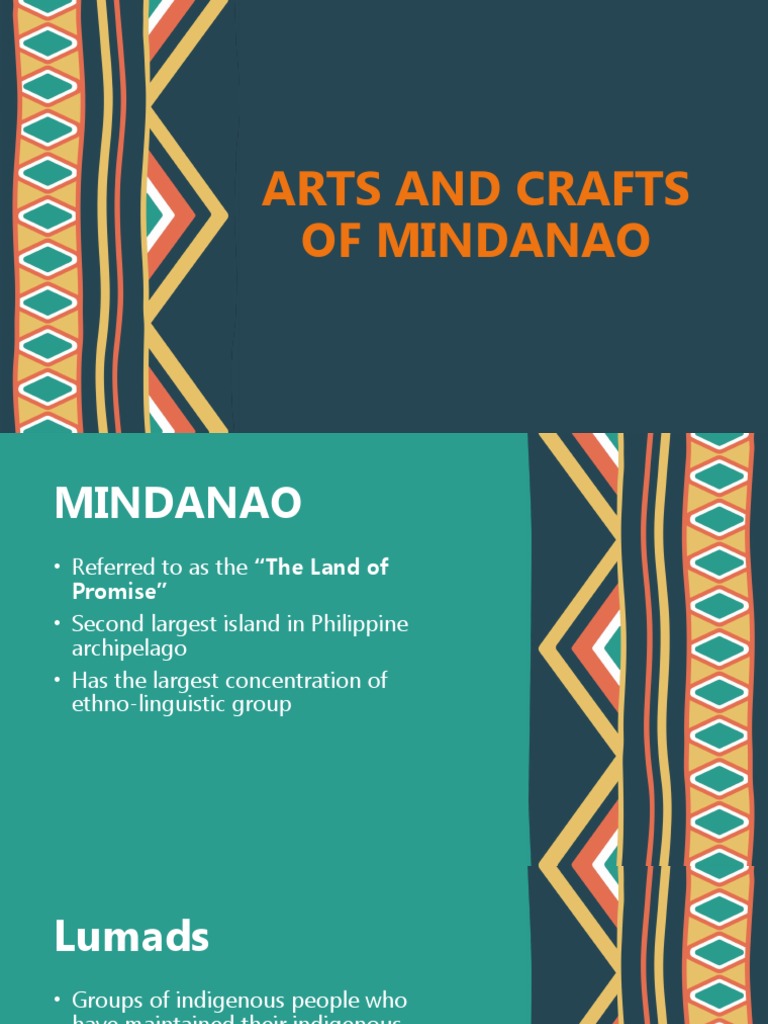 Arts and Crafts of Mindanao 7 PDF Weaving Textile Arts