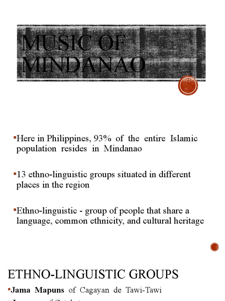 Music of Mindanao PDF Mindanao Songs