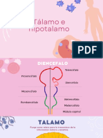 Presentacion Cuerpo Humano Organico Ilustrado Morado Pastel