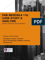 BQS506 Coursework 2 (Case Study Report - PNB Merdeka 118) AP2243I