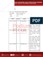 Rundown Open Class Podium FH UI 2023