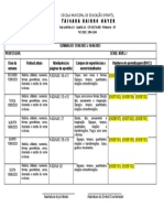 Planejamento de Aula Nivel I Semana de 12-06 A 16-06