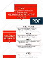 Dory TOEIC 3 - Grammar - Relative Clause