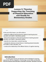 Teaching Strategies for PE and Health | PDF | Physical Education | Teachers