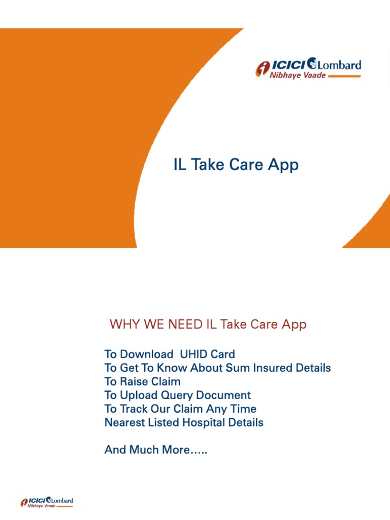 IL Take Care APP PDF Mobile App Service Industries