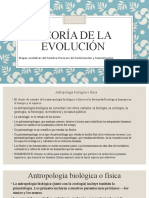 Teoría de La Evolución