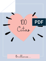 100 Citas Juntos reto aniversario para imprimir pdf novios pareja -   México