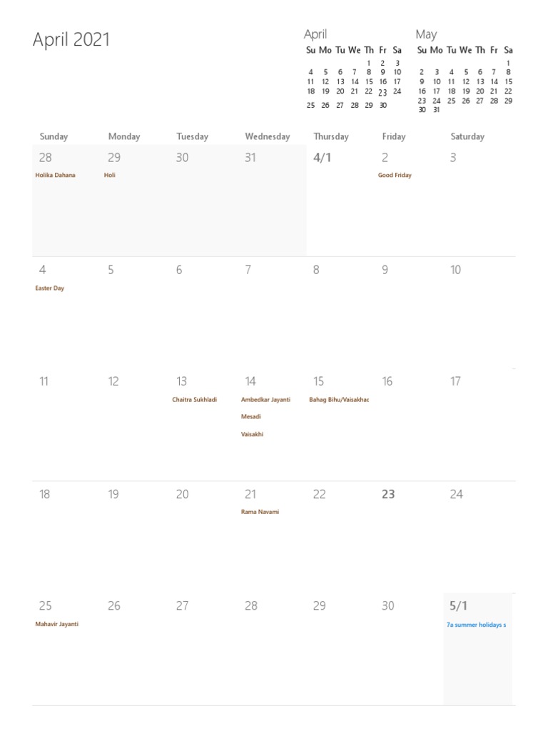 Calendar | PDF