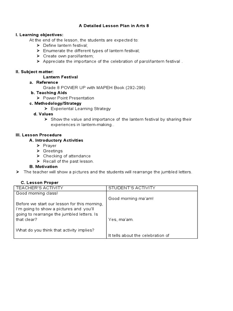 Lantern Festival Pdf