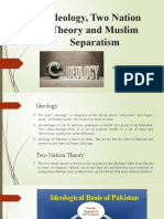 Week 2 Ideology and Two Nation Theory