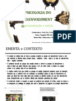 Slides Aula 1. Apresentação Patrícia