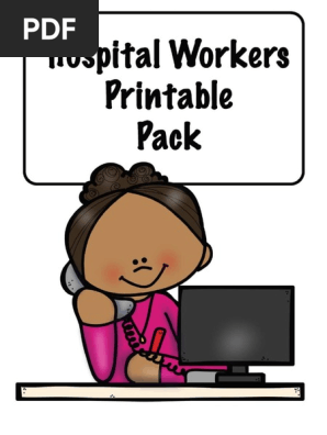 Hospital Workers Printable Pack A