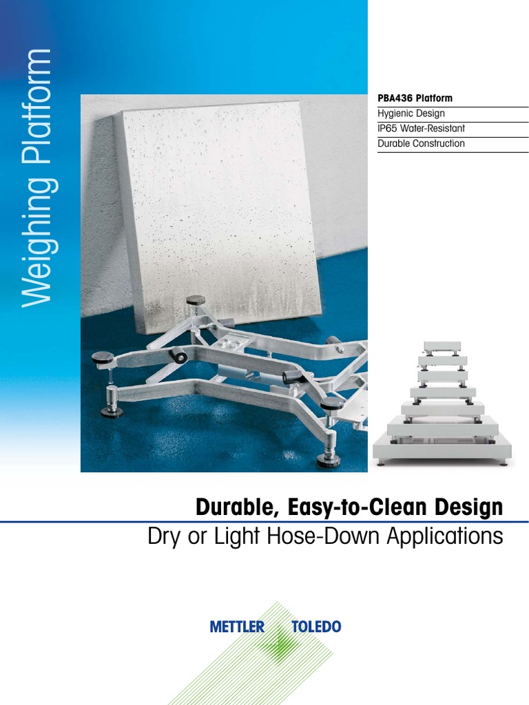 PBA436 Brochure | PDF | Weight | Kilogram