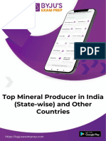 Top Mineral Producer in India 87