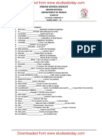 CBSE Class 9 French - Le Passe Compose