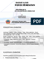 Pertemuan 2 Klasifikasi Jembatan