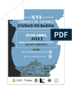 XVI Torneo de Ajedrez Ciudad de Baena Bases