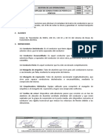 I-OPE-322 Reemplazo de Conductores de Portico A Pórtico