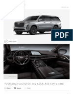 Cadillac - 2023 Escalade ESV - Build Your Own