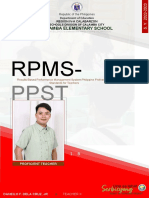 Multi Year Rpms PPST Template