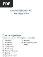 Oracle Application R12 Training Course