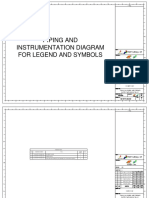 Piping and Instrumentation Diagram For Legend and Symbols: Pertamina Ep